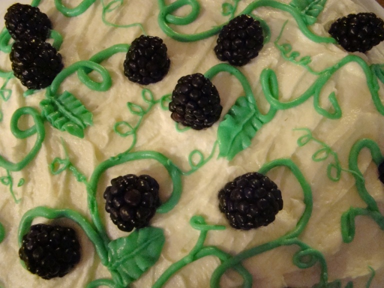 berries cake by Gina Berry Cake