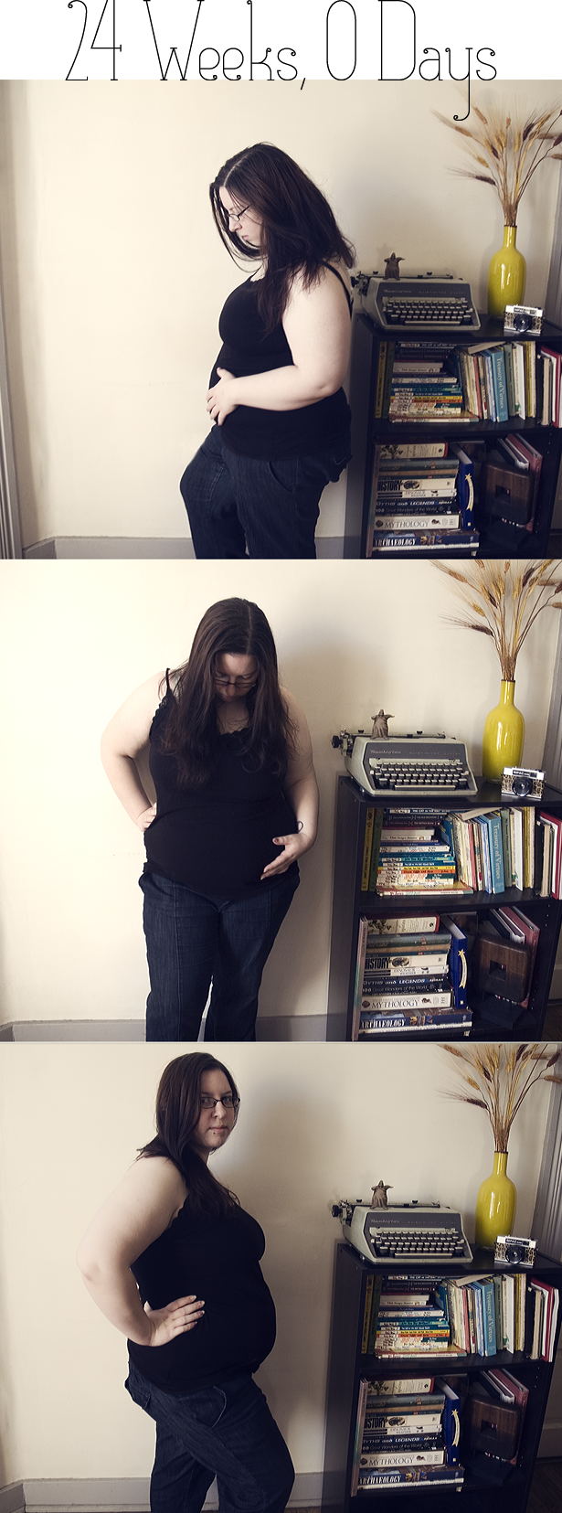 24 weeks baby bump©Kendra Kantor