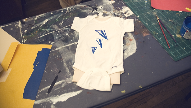 Handmade Onesie DIY 8 ©Kendra Kantor