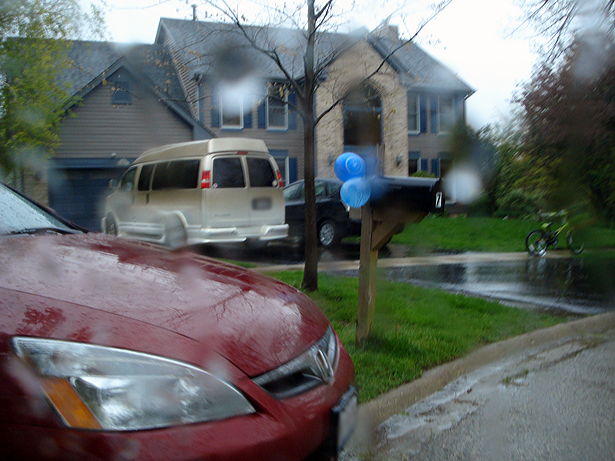 Picture 36: Baby Jeff April 28, 2012 ©Kendra Kantor:balloons to welcome us home