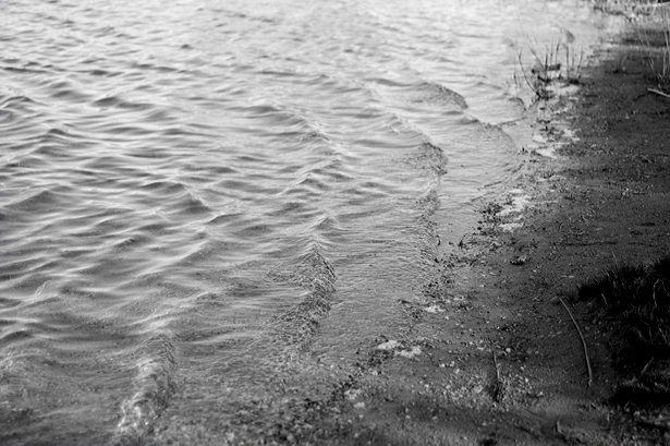 black and white lake ©Kendra Kantor