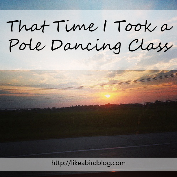 That Time I Took a Pole Dancing Class