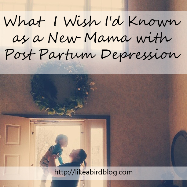 What  I Wish I'd Known as a New Mama with Post Partum Depression by Kendra Kantor